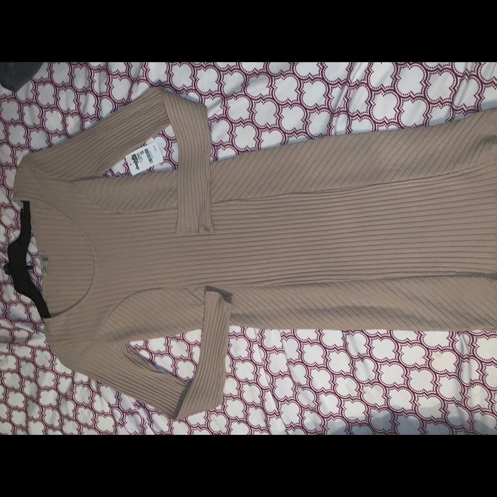 T-shirt dress! (Tight fitting)